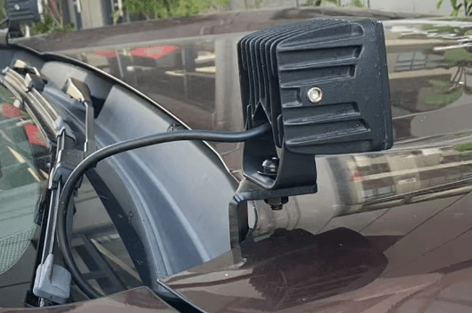 Single-Light Hood LED Mount Bracket