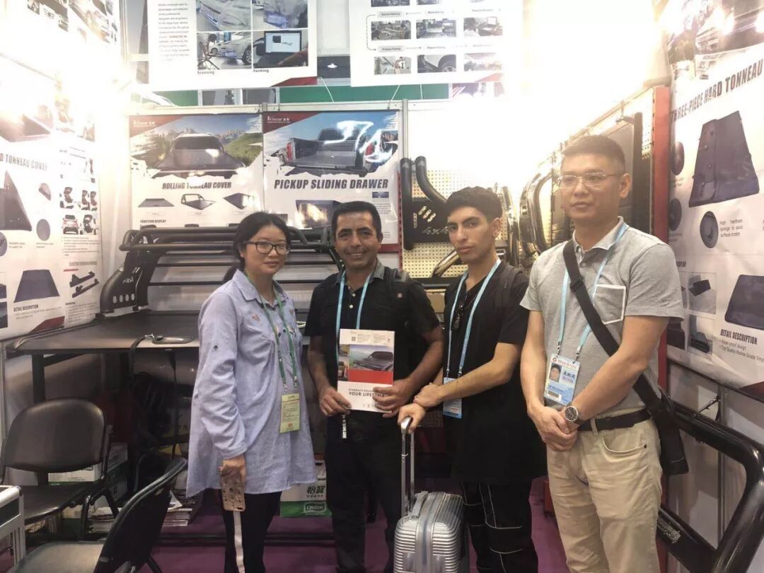 WINFOR at its first Canton Fair stand in 2011, with crowds on the exhibition floor