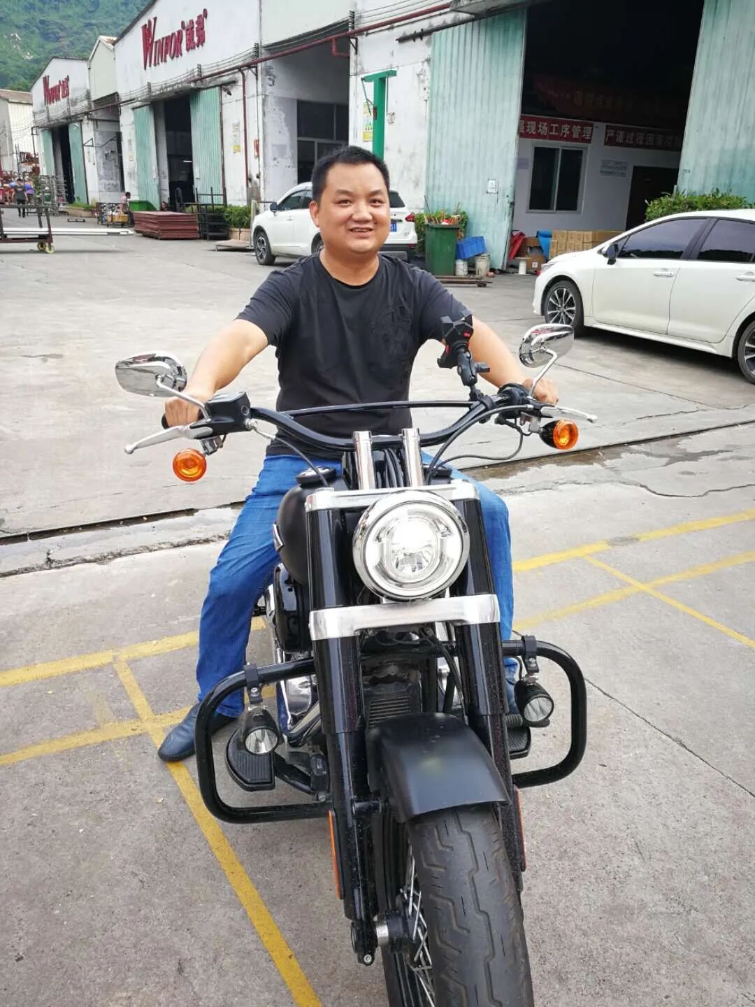 WINFOR deputy general manager Wang Dong, photographed for the 11th anniversary message